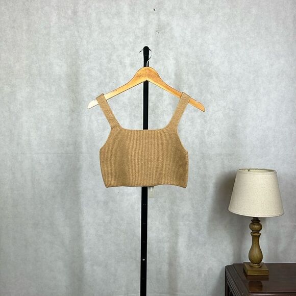 NWT Everlane Wool Crop Tank Top - Picture 1 of 6